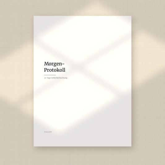 Morgen-Protokoll – Workbook (digital für Tablet & zum Ausdrucken)