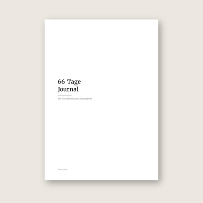 ZentoryBook Nachfüllteil – 66 weitere Tage (digital & zum Ausdrucken)