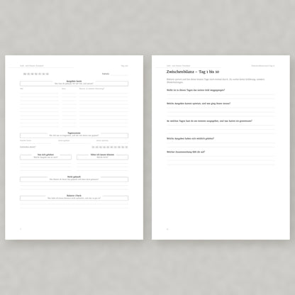 Geld- und Finanz-Protokoll – Workbook (digital für Tablet & zum Ausdrucken)