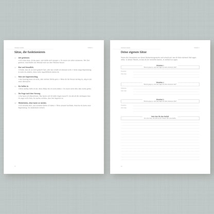 Grenzen setzen – Workbook (digital für Tablet & zum Ausdrucken)
