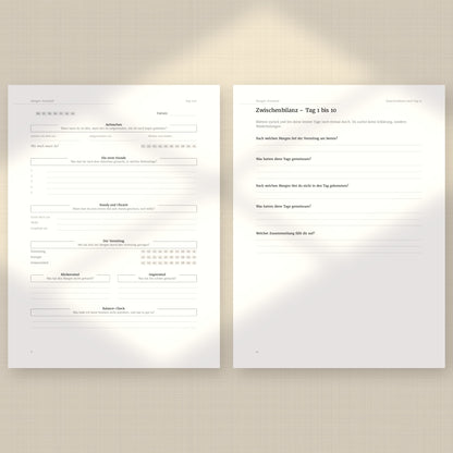Morgen-Protokoll – Workbook (digital für Tablet & zum Ausdrucken)