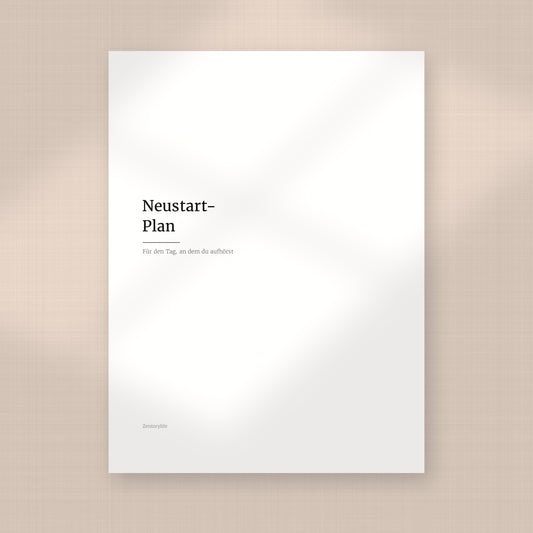 Neustart-Plan – Workbook (digital für Tablet & zum Ausdrucken)