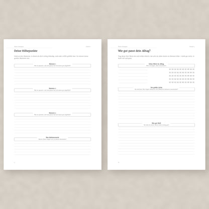 Werte-Kompass – Workbook (digital für Tablet & zum Ausdrucken)